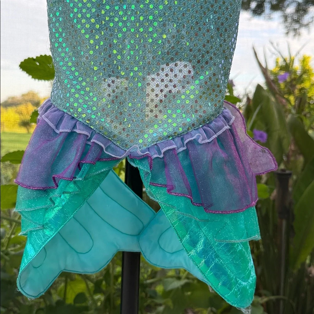 The Little Mermaid Princess Ariel Costume Dress /doll /purse small 5/6